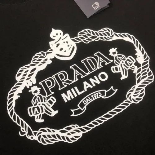 Replica Prada T-Shirts Short Sleeved For Men #1484167 $45.00 USD for Wholesale