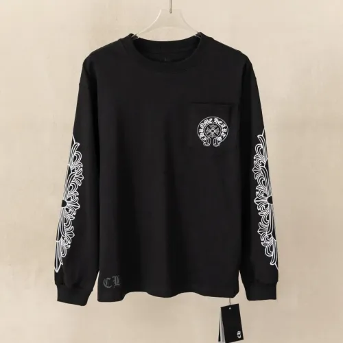 Wholesale Chrome Hearts T-Shirts Long Sleeved For Unisex #1484238 $52.00 USD, Wholesale Quality Replica Chrome Hearts T-Shirts