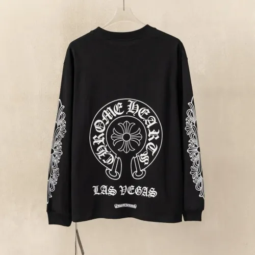 Replica Chrome Hearts T-Shirts Long Sleeved For Unisex #1484238 $52.00 USD for Wholesale