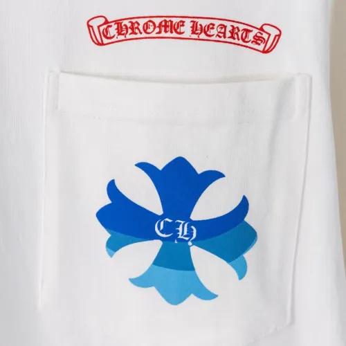 Replica Chrome Hearts T-Shirts Long Sleeved For Unisex #1484239 $52.00 USD for Wholesale