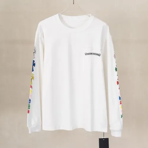 Wholesale Chrome Hearts T-Shirts Long Sleeved For Unisex #1484240 $52.00 USD, Wholesale Quality Replica Chrome Hearts T-Shirts