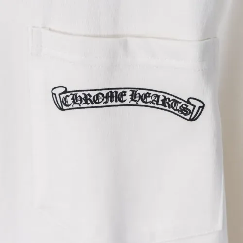 Replica Chrome Hearts T-Shirts Long Sleeved For Unisex #1484240 $52.00 USD for Wholesale