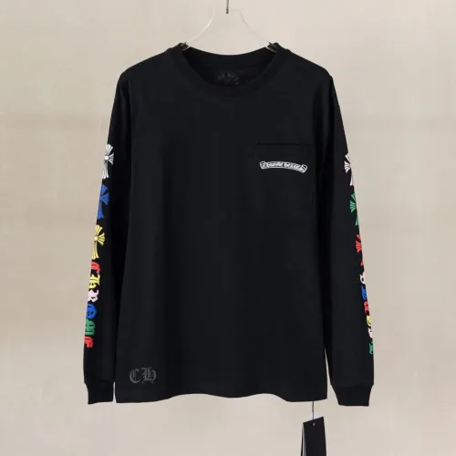 Wholesale Chrome Hearts T-Shirts Long Sleeved For Unisex #1484241 $52.00 USD, Wholesale Quality Replica Chrome Hearts T-Shirts