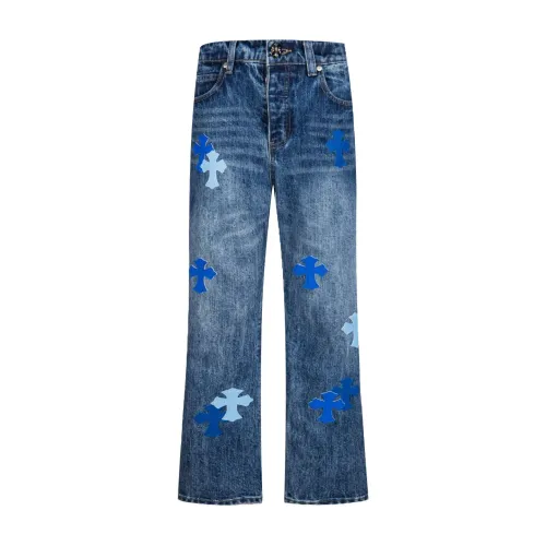 Wholesale Chrome Hearts Jeans For Men #1484247 $64.00 USD, Wholesale Quality Replica Chrome Hearts Jeans