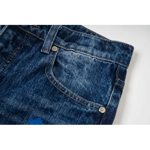 Replica Chrome Hearts Jeans For Men #1484247 $64.00 USD for Wholesale