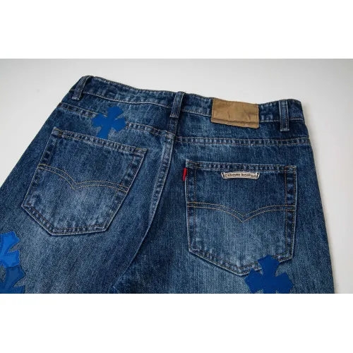 Replica Chrome Hearts Jeans For Men #1484247 $64.00 USD for Wholesale