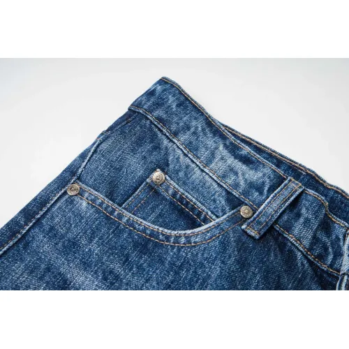 Replica Chrome Hearts Jeans For Men #1484248 $64.00 USD for Wholesale