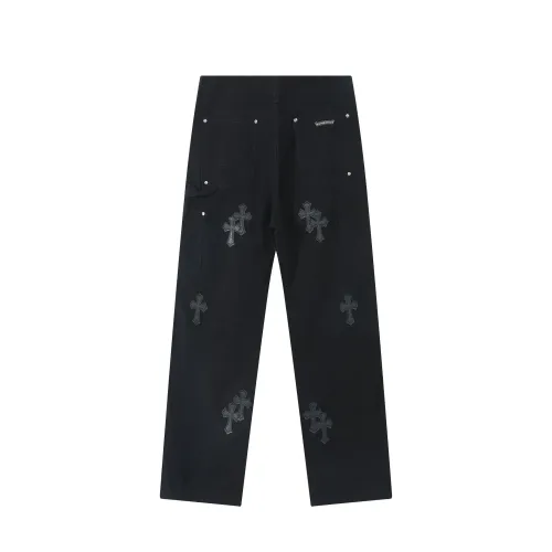 Replica Chrome Hearts Jeans For Men #1484250 $68.00 USD for Wholesale