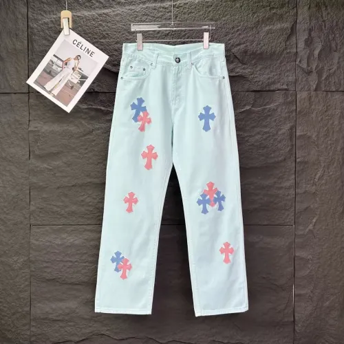 Wholesale Chrome Hearts Jeans For Men #1484252 $64.00 USD, Wholesale Quality Replica Chrome Hearts Jeans