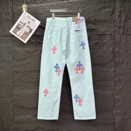 Replica Chrome Hearts Jeans For Men #1484252 $64.00 USD for Wholesale