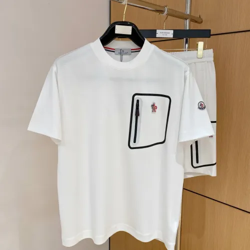 Wholesale Moncler Tracksuits Short Sleeved For Men #1484278 $105.00 USD, Wholesale Quality Replica Moncler Tracksuits