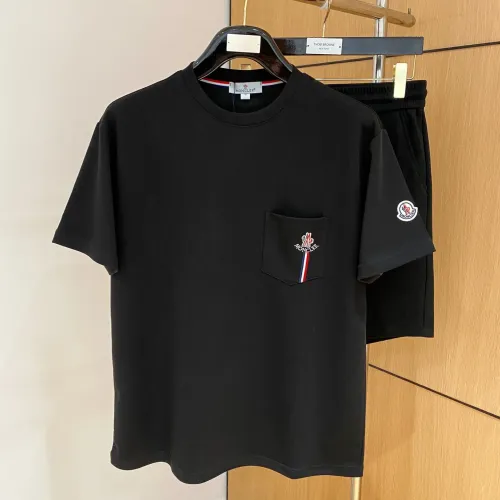 Wholesale Moncler Tracksuits Short Sleeved For Men #1484283 $105.00 USD, Wholesale Quality Replica Moncler Tracksuits