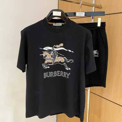 Wholesale Burberry Tracksuits Short Sleeved For Men #1484291 $105.00 USD, Wholesale Quality Replica Burberry Tracksuits