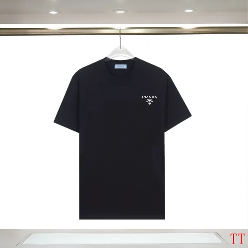 Wholesale Prada T-Shirts Short Sleeved For Unisex #1484333 $32.00 USD, Wholesale Quality Replica Prada T-Shirts