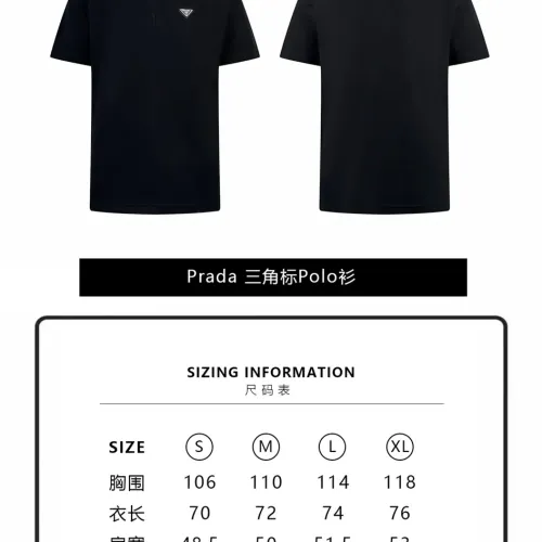 Replica Prada T-Shirts Short Sleeved For Unisex #1484336 $48.00 USD for Wholesale