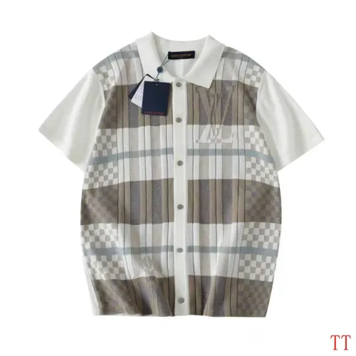 Wholesale Louis Vuitton LV Shirts Short Sleeved For Unisex #1484369 $52.00 USD, Wholesale Quality Replica Louis Vuitton LV Shirts