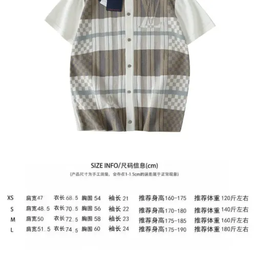 Replica Louis Vuitton LV Shirts Short Sleeved For Unisex #1484369 $52.00 USD for Wholesale