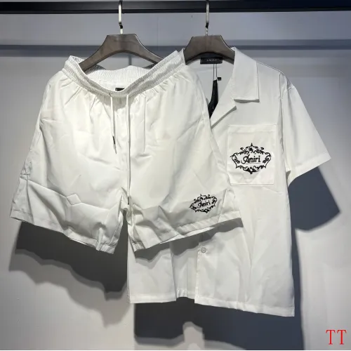 Wholesale Amiri Tracksuits Short Sleeved For Unisex #1484375 $72.00 USD, Wholesale Quality Replica Amiri Tracksuits