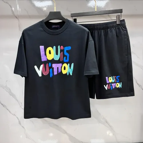 Wholesale Louis Vuitton LV Tracksuits Short Sleeved For Men #1484431 $108.00 USD, Wholesale Quality Replica Louis Vuitton LV Tracksuits