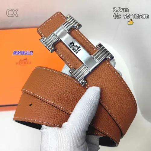 Replica Hermes AAA Quality Belts For Men #1484448 $60.00 USD for Wholesale