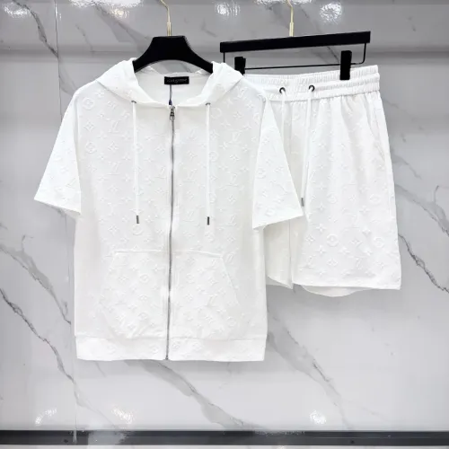 Wholesale Louis Vuitton LV Tracksuits Short Sleeved For Men #1484451 $112.00 USD, Wholesale Quality Replica Louis Vuitton LV Tracksuits