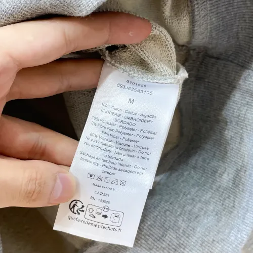 Replica Christian Dior Hoodies Long Sleeved For Unisex #1484457 $85.00 USD for Wholesale