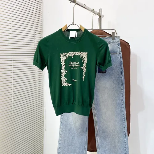 Wholesale Christian Dior T-Shirts Short Sleeved For Women #1484461 $100.00 USD, Wholesale Quality Replica Christian Dior T-Shirts