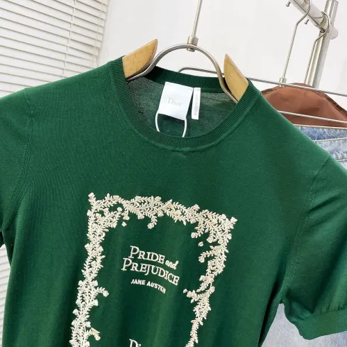 Replica Christian Dior T-Shirts Short Sleeved For Women #1484461 $100.00 USD for Wholesale