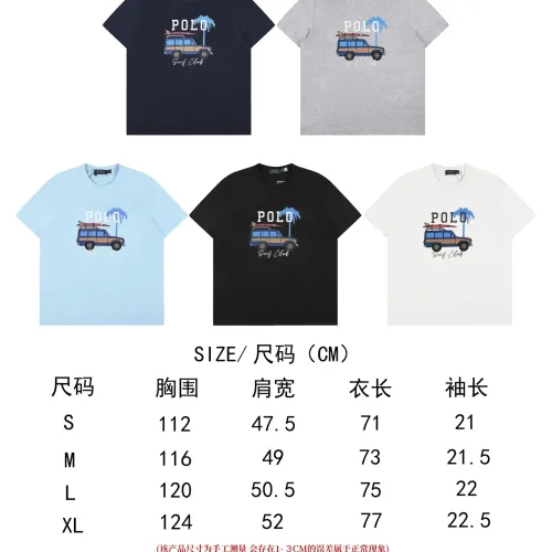 Replica Ralph Lauren Polo T-Shirts Short Sleeved For Unisex #1484476 $32.00 USD for Wholesale