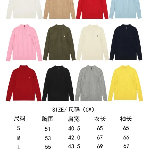 Replica Ralph Lauren Polo Sweaters Long Sleeved For Unisex #1484501 $52.00 USD for Wholesale