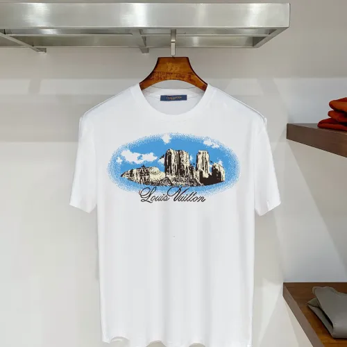 Wholesale Louis Vuitton LV T-Shirts Short Sleeved For Men #1484599 $39.00 USD, Wholesale Quality Replica Louis Vuitton LV T-Shirts