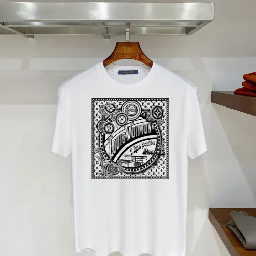 Wholesale Louis Vuitton LV T-Shirts Short Sleeved For Men #1484618 $39.00 USD, Wholesale Quality Replica Louis Vuitton LV T-Shirts