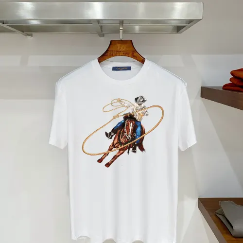 Wholesale Louis Vuitton LV T-Shirts Short Sleeved For Men #1484629 $39.00 USD, Wholesale Quality Replica Louis Vuitton LV T-Shirts