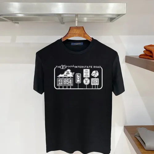 Wholesale Louis Vuitton LV T-Shirts Short Sleeved For Men #1484634 $39.00 USD, Wholesale Quality Replica Louis Vuitton LV T-Shirts