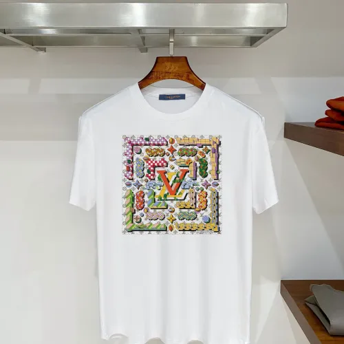 Wholesale Louis Vuitton LV T-Shirts Short Sleeved For Men #1484649 $39.00 USD, Wholesale Quality Replica Louis Vuitton LV T-Shirts