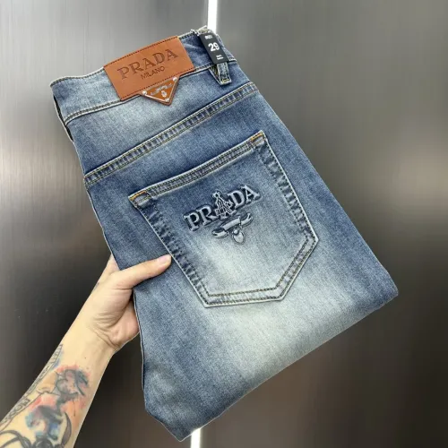 Wholesale Prada Jeans For Men #1484655 $72.00 USD, Wholesale Quality Replica Prada Jeans