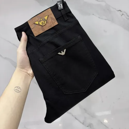 Wholesale Armani Jeans For Men #1484657 $80.00 USD, Wholesale Quality Replica Armani Jeans