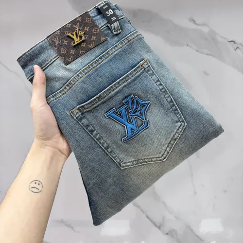 Wholesale Louis Vuitton LV Jeans For Men #1484662 $80.00 USD, Wholesale Quality Replica Louis Vuitton LV Jeans