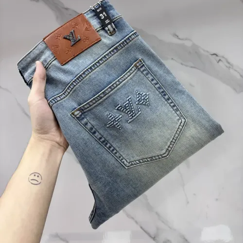 Wholesale Louis Vuitton LV Jeans For Men #1484663 $80.00 USD, Wholesale Quality Replica Louis Vuitton LV Jeans