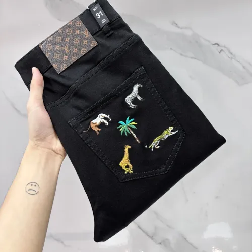 Wholesale Louis Vuitton LV Jeans For Men #1484664 $80.00 USD, Wholesale Quality Replica Louis Vuitton LV Jeans