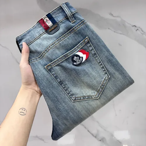 Wholesale Moncler Jeans For Men #1484665 $80.00 USD, Wholesale Quality Replica Moncler Jeans