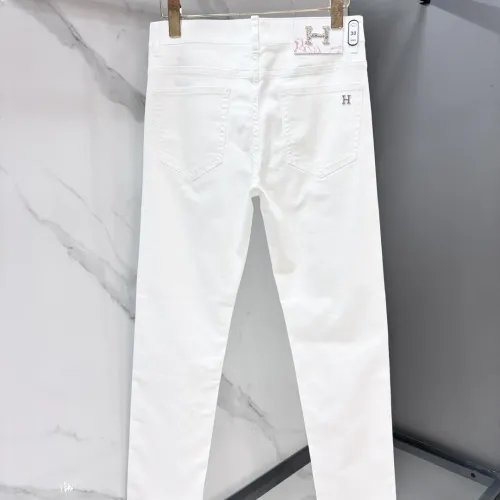 Replica Hermes Jeans For Men #1484673 $80.00 USD for Wholesale