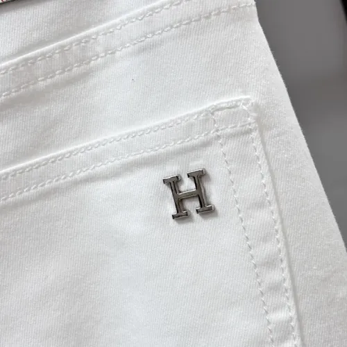 Replica Hermes Jeans For Men #1484673 $80.00 USD for Wholesale