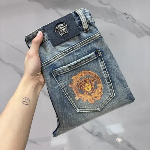 Wholesale Versace Jeans For Men #1484683 $88.00 USD, Wholesale Quality Replica Versace Jeans