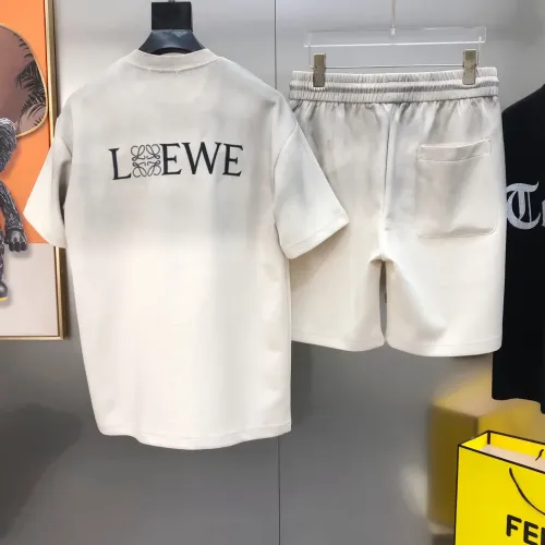 Wholesale LOEWE Tracksuits Short Sleeved For Men #1484721 $88.00 USD, Wholesale Quality Replica LOEWE Tracksuits