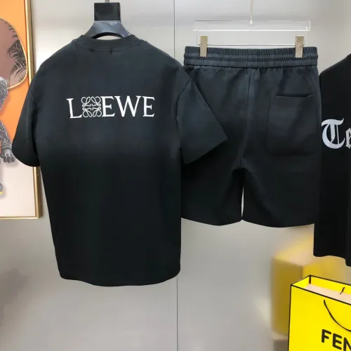 Wholesale LOEWE Tracksuits Short Sleeved For Men #1484722 $88.00 USD, Wholesale Quality Replica LOEWE Tracksuits