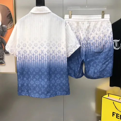 Replica Louis Vuitton LV Tracksuits Short Sleeved For Men #1484725 $88.00 USD for Wholesale