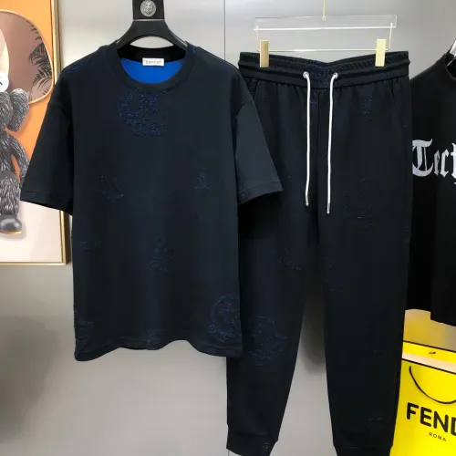 Wholesale Moncler Tracksuits Short Sleeved For Men #1484732 $98.00 USD, Wholesale Quality Replica Moncler Tracksuits