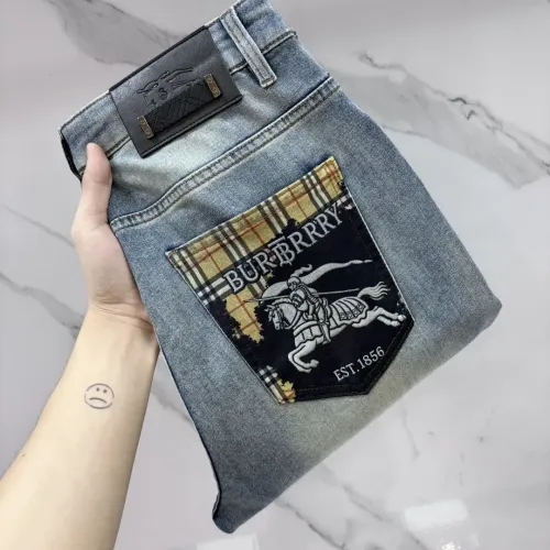 Wholesale Burberry Jeans For Men #1484734 $80.00 USD, Wholesale Quality Replica Burberry Jeans
