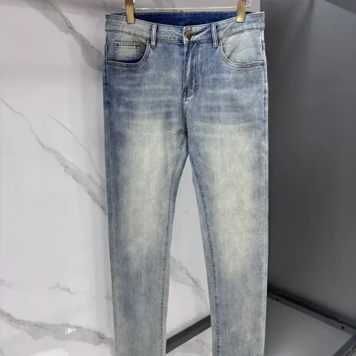 Replica Burberry Jeans For Men #1484734 $80.00 USD for Wholesale